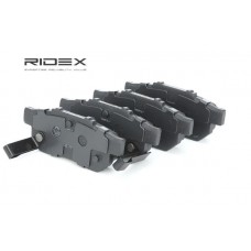 RIDEX Комплект тормозных колодок, дисковый тормоз