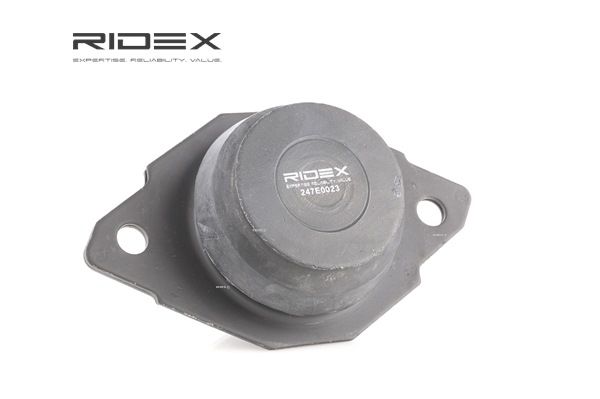 Suport motor RIDEX spate stanga, Cauciuc/Metal 247E0023