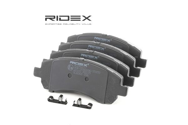 RIDEX Kit de plaquettes de frein, frein à disque