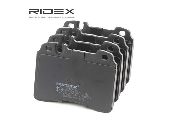 RIDEX Kit de plaquettes de frein, frein à disque