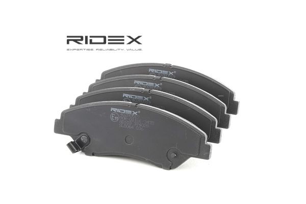 RIDEX Kit de plaquettes de frein, frein à disque