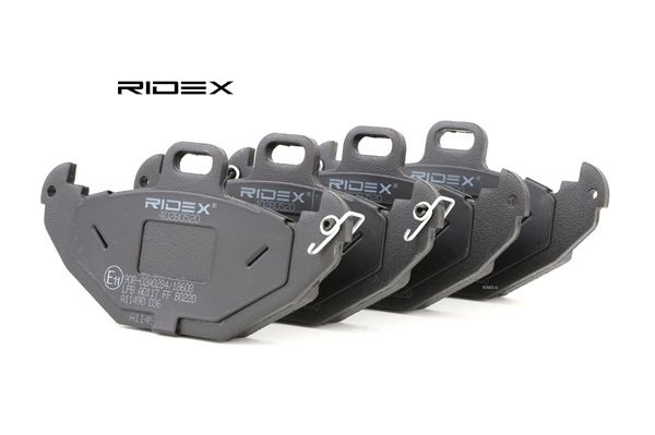 RIDEX Kit de plaquettes de frein, frein à disque