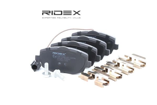 RIDEX Kit de plaquettes de frein, frein à disque