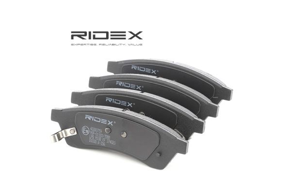 RIDEX Kit de plaquettes de frein, frein à disque