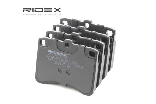 RIDEX Kit de plaquettes de frein, frein à disque