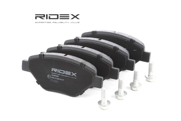 RIDEX Kit de plaquettes de frein, frein à disque