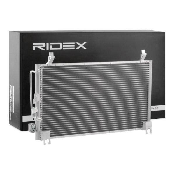 Condensador RIDEX 560 x 330 x 20 mm, sem secador 448C0200