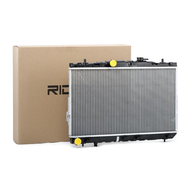 Radiador do refrigeração RIDEX 375x668x16, Alumínio, Plástico 470R0136