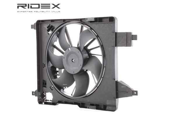 Electroventilator RIDEX 380mm, cu motor electric, cu rama aerisire radiator 508R0019