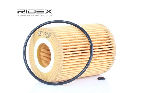 Filtru ulei RIDEX cu garnituri, Insertie filtru 7O0040