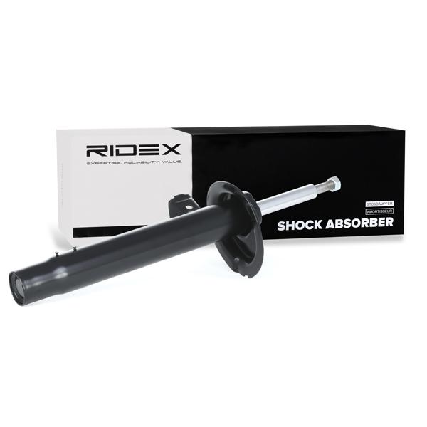 Amortizor RIDEX Axa fata stanga, presiune gas, Ansamblu amortizor-arc 854S0081