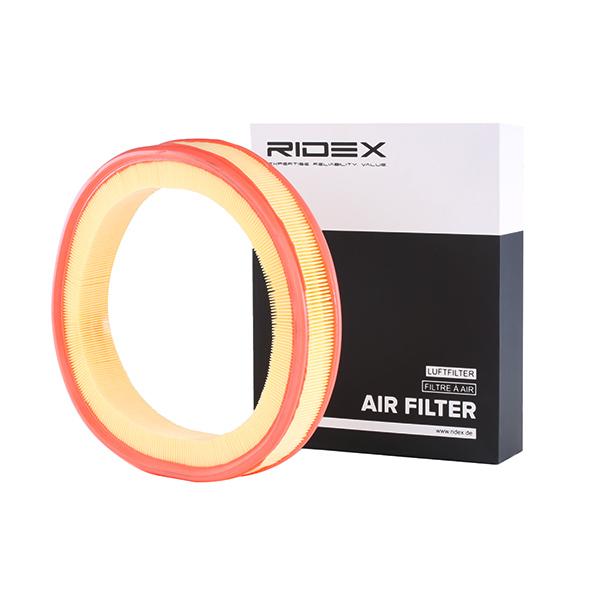 Filtru aer RIDEX circular, Insertie filtru 8A0195