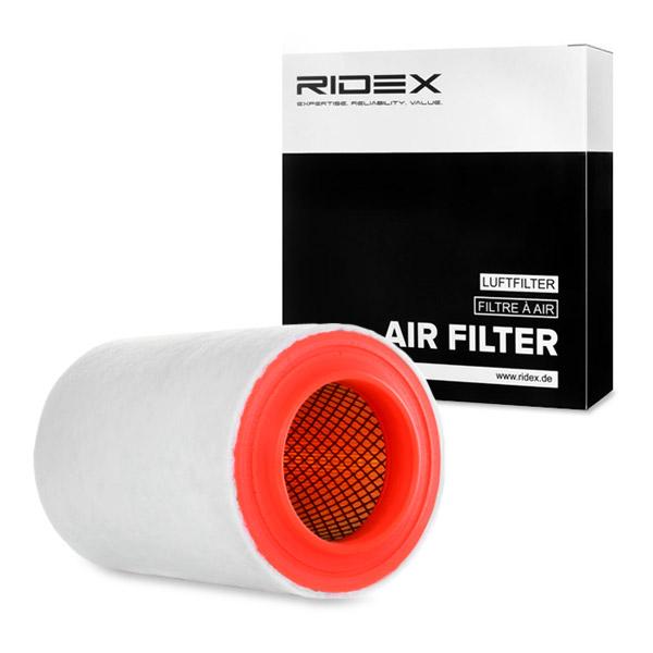 Filtru aer RIDEX cilindric, Insertie filtru, cu filtru prefiltrare 8A0340