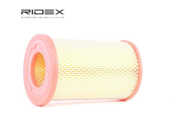 Filtru aer RIDEX cilindric, Insertie filtru, cu grila integrata 8A0342