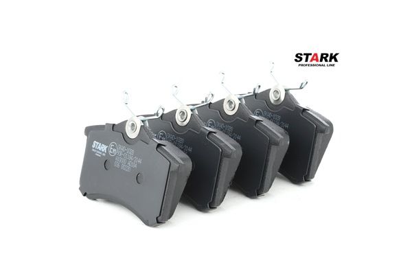 Pastilhas de travão STARK Eixo traseiro SKAD-1028