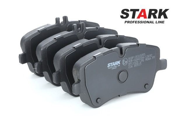 Pastilhas de travão STARK Eixo dianteiro, com chapa anti-ruído SKBP-0010055