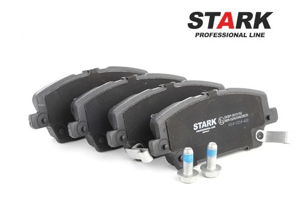 Pastilhas de travão STARK Eixo dianteiro, com chapa anti-ruído SKBP-0010152