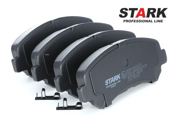 Pastilhas de travão STARK Eixo dianteiro, com chapa anti-ruído SKBP-0010173