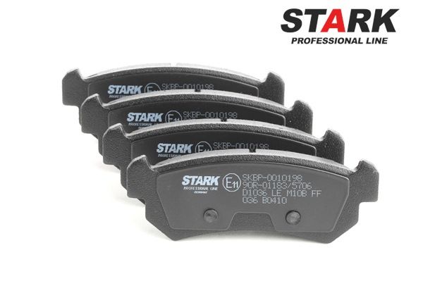 Pastilhas de travão STARK Eixo traseiro SKBP-0010198