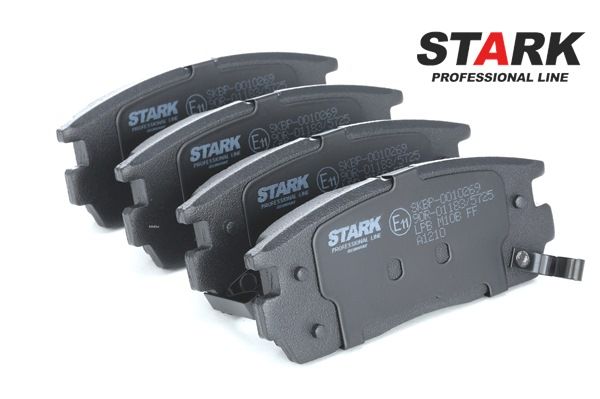 Pastilhas de travão STARK Eixo traseiro SKBP-0010269