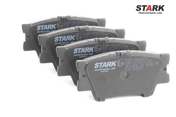 Pastilhas de travão STARK Eixo traseiro SKBP-0010270