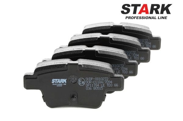 Pastilhas de travão STARK Eixo traseiro SKBP-0010272