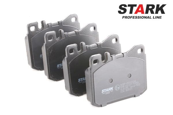 Pastilhas de travão STARK Eixo dianteiro, com acessórios, com película adesiva SKBP-0010334