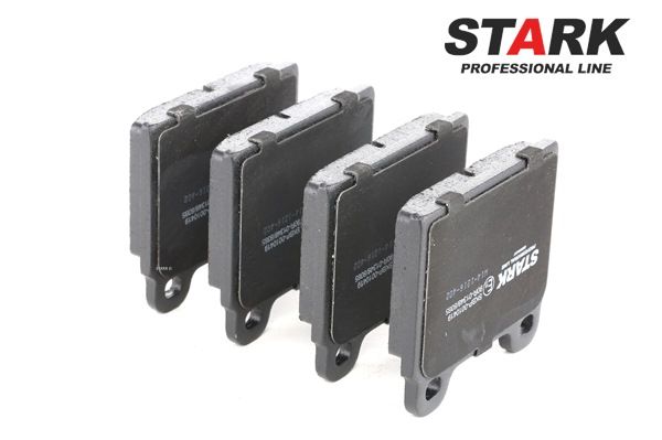 Pastilhas de travão STARK Eixo dianteiro, sem acessórios SKBP-0010419