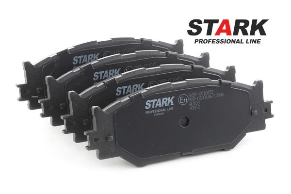 Pastilhas de travão STARK Eixo dianteiro SKBP-0010451