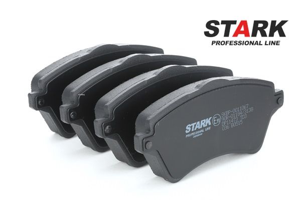 Pastilhas de travão STARK Eixo dianteiro, com parafusos de pinça de travão SKBP-0011067