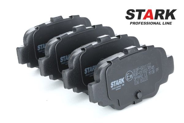 Pastilhas de travão STARK Eixo traseiro SKBP-0011122