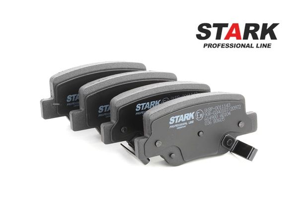 Pastilhas de travão STARK Eixo traseiro SKBP-0011143