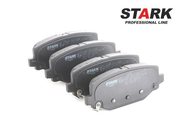 Pastilhas de travão STARK com acessórios SKBP-0011202