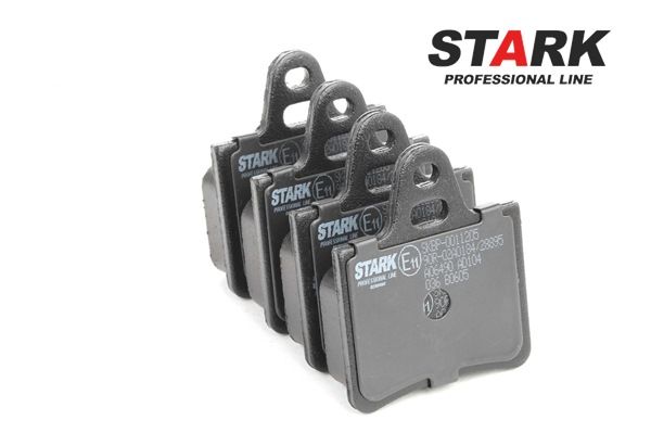 Pastilhas de travão STARK Eixo traseiro, com instruções de montagem SKBP-0011205