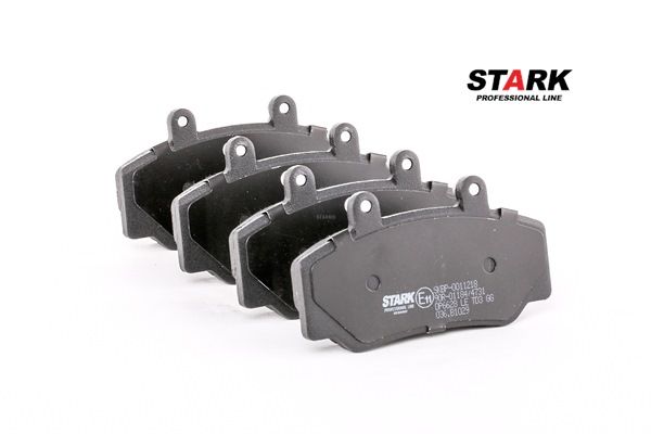 Pastilhas de travão STARK Eixo dianteiro, com acessórios SKBP-0011218