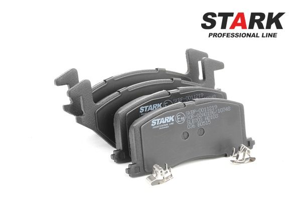 Pastilhas de travão STARK Eixo dianteiro, com acessórios, com mola SKBP-0011219