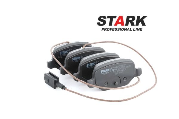 Pastilhas de travão STARK Eixo traseiro, com parafusos SKBP-0011272