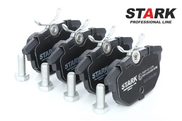 Pastilhas de travão STARK Eixo traseiro, com parafusos de pinça de travão SKBP-0011279