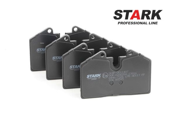 Pastilhas de travão STARK Eixo dianteiro, Eixo traseiro SKBP-0011407