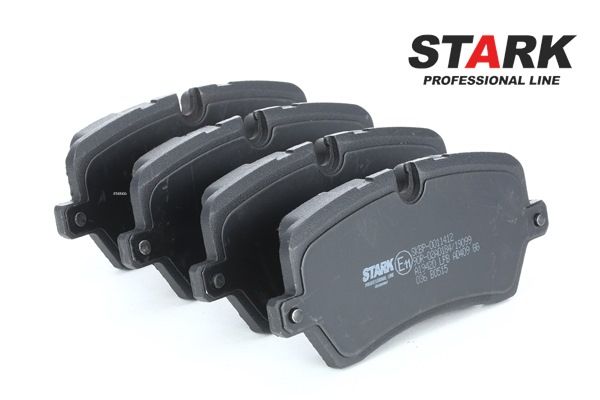 Pastilhas de travão STARK com acessórios SKBP-0011412