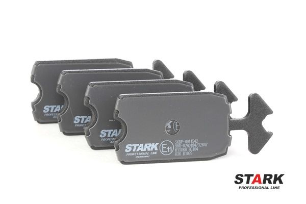 Pastilhas de travão STARK Eixo dianteiro SKBP-0011542