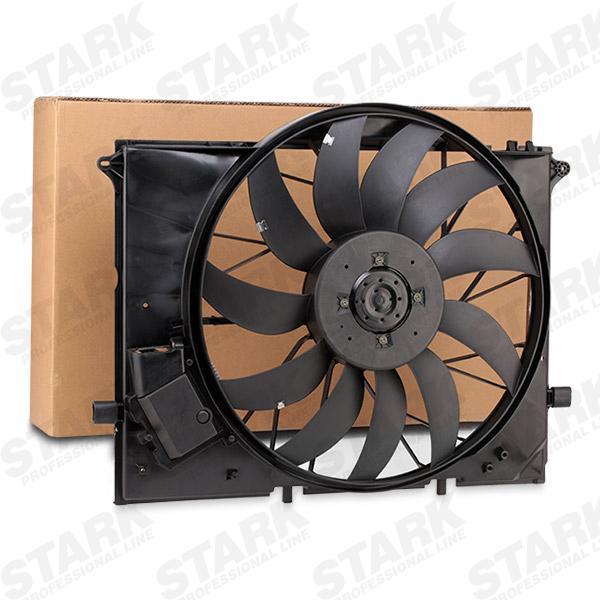 Electroventilator STARK 530mm, cu unitate de control, fara rama aerisire radiator, moto fara perii SKRF-0300024