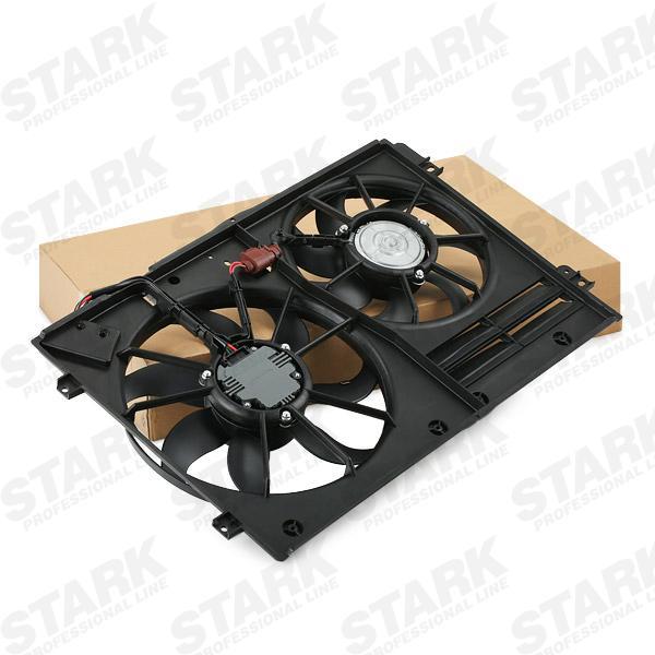 Ventilador, refrigeração do motor STARK 360/295mm, com estrutura do ventilador do radiador (caixilho) SKRF-0300028