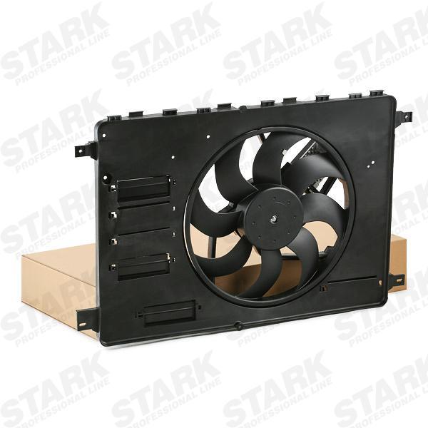 Ventilador, refrigeração do motor STARK 385mm, com módulo de comando, com estrutura do ventilador do radiador (caixilho) SKRF-0300063