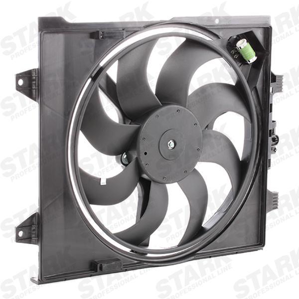 Electroventilator STARK 400mm, cu rama aerisire radiator SKRF-0300064