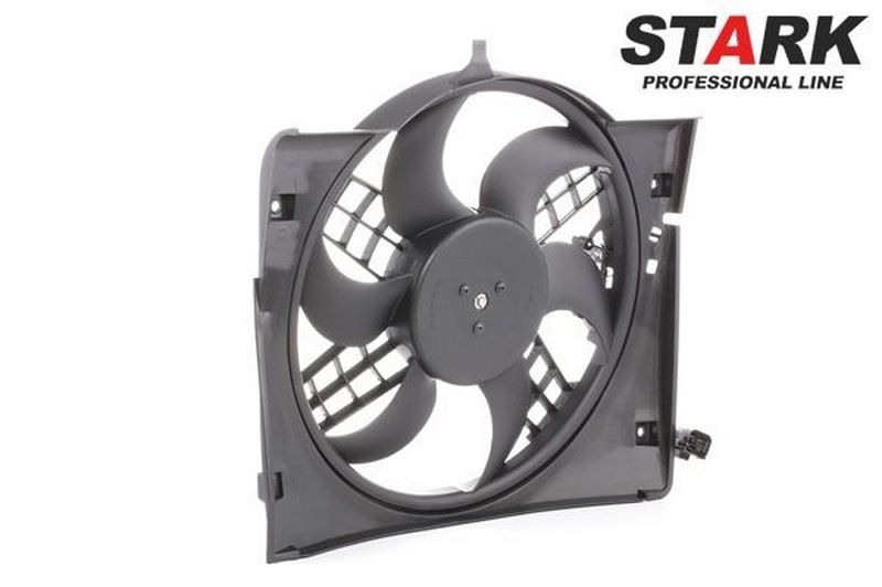 Electroventilator STARK cu motor electric, cu rama aerisire radiator SKRF-0300080