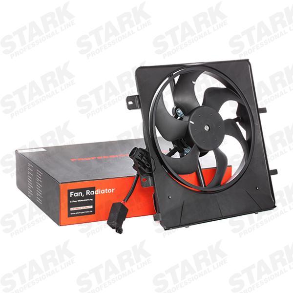 Ventilador, refrigeração do motor STARK 335mm, com estrutura do ventilador do radiador (caixilho) SKRF-0300094