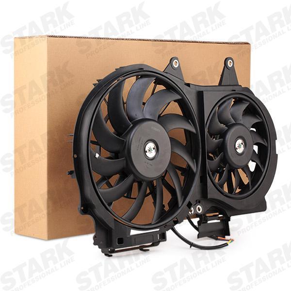 Ventilador, refrigeração do motor STARK 385mm, com estrutura do ventilador do radiador (caixilho) SKRF-0300102