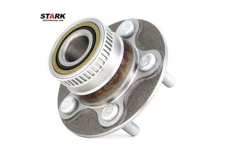 Jogo de rolamentos de roda STARK Eixo traseiro, de ambos os lados, com anel de sensor do ABS SKWB-0180384