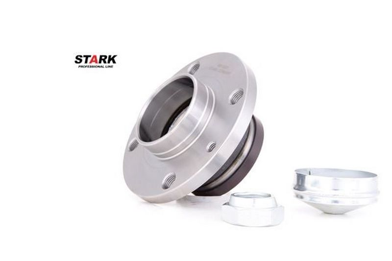 Jogo de rolamentos de roda STARK Eixo traseiro, de ambos os lados, Rolamento da roda integrado no cubo da roda SKWB-0180586